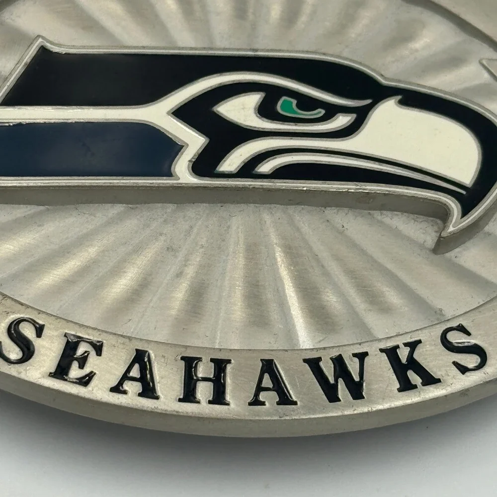 Siskiyou Sports Seattle Seahawks NFL‎ Belt Buckle Vintage 2005 OFB 155